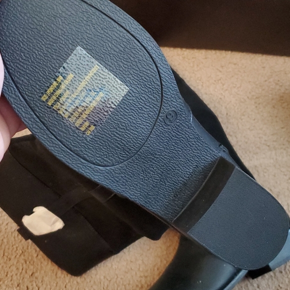 New Womens Black Boots sz 9 - Picture 3 of 3